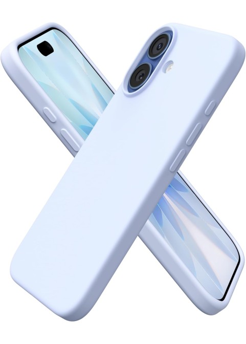 IP17 Liquid Silicone Magnetic Shockproof Phone Case | Soft-Touch Feel · Slim Fit · Multiple Colors Available-Baby Blue