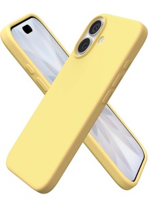 IP17 Liquid Silicone Magnetic Shockproof Phone Case | Soft-Touch Feel · Slim Fit · Multiple Colors Available-Yellow